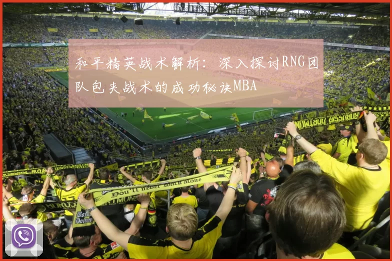 和平精英战术解析：深入探讨RNG团队包夹战术的成功秘诀MBA