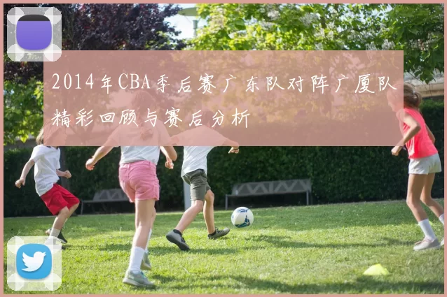 2014年CBA季后赛广东队对阵广厦队精彩回顾与赛后分析